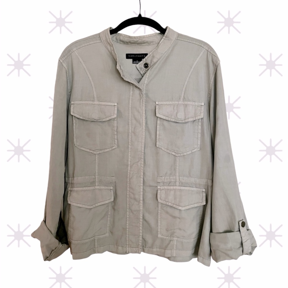Light grey Santuary Field jacket size Large